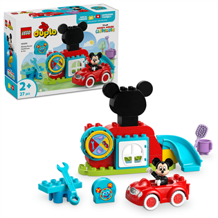 Конструктор LEGO DUPLO Disney Микки Маус Клубный дом и автомобиль 27 деталей (10454)