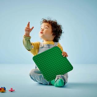 Конструктор LEGO DUPLO Зелена будівельна пластина 1 деталь (10460)