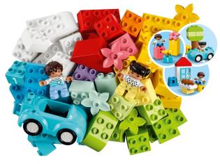 Конструктор LEGO DUPLO Classic Коробка з кубиками 65 деталей (10913)