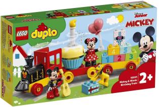 Конструктор LEGO DUPLO Disney Святковий потяг Міккі та Мінні 22 деталі (10941)
