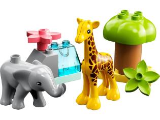 Конструктор LEGO DUPLO Animals Дикі тварини Африки 10 деталей (10971)