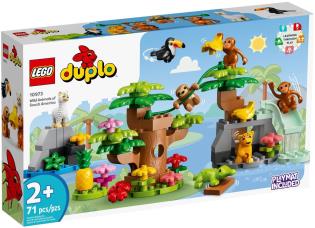 Конструктор LEGO DUPLO Animals Дикі тварини Південної Америки 71 деталь (10973)