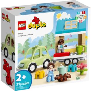 Конструктор LEGO DUPLO Town Сімейний будинок на колесах 31 деталь (10986)