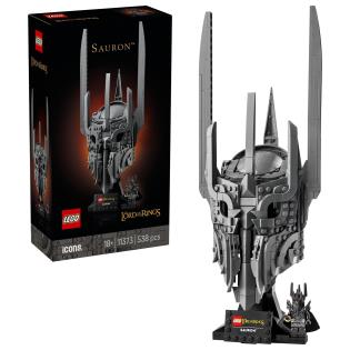 Конструктор LEGO® Icons Володар перснів: шолом Саурона 538 деталей (11373)
