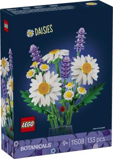 Конструктор LEGO Botanicals Ромашки 133 Деталі (11508)