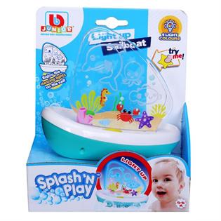 Игрушка для ванной BB Junior Splash N Play Парусник с подсветкой (16-89022)