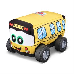 Машинка мягкая BB Junior Автобус инерционный (16-89052)