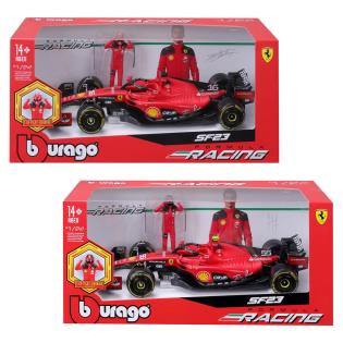 Автомодель з фігуркою - FERRARI SF-23 (1:24) (18-26809)