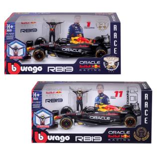 Автомодель з фігуркою - RED BULL RACING RB19 (1:24) (18-28036)