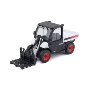 Модель Bburago Погрузчик Bobcat Toolcat 5600, 10 см (18-31806)