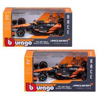 Автомодель - MCLAREN F1 MCL38 (2024) (1:43) (18-38214)