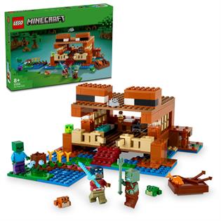 Конструктор LEGO Minecraft Дом в форме лягушки 400 деталей (21256)