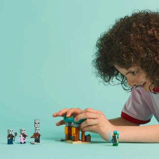 Конструктор LEGO Minecraft Пустельний патруль розбійника 105 деталей (21267)