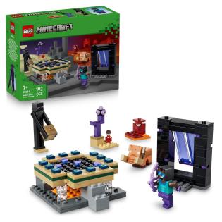 Конструктор LEGO Minecraft Подорож до Нижнього світу та Порталу до Краю 192 Деталі (21584)