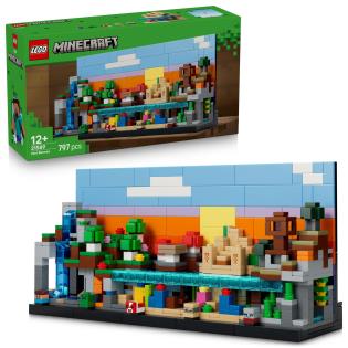 Конструктор LEGO Minecraft Мінібіоми 797 Деталі ( 21589 )
