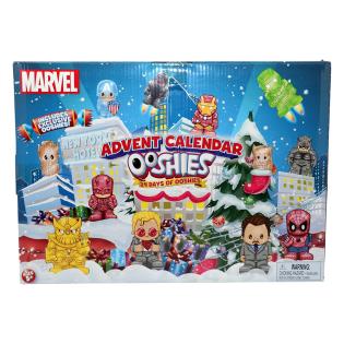 Адвент-календар с фігурками Ooshies Marvel 5 см, 24 шт. (23296)
