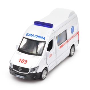 Автомодель TechnoDrive Mercedes-Benz Sprinter Швидка допомога 1:32 (250344U)