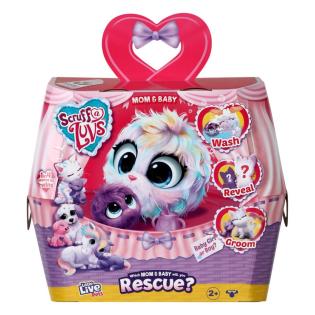 Мягкая игрушка-сюрприз Scruff a Luvs Няшка Мама и малыш (30175)