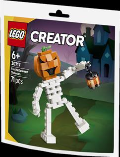 Конструктор LEGO® Веселий геловінський скелет, 71 деталь (30717)