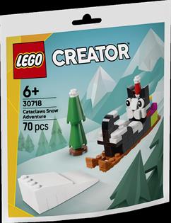 Конструктор LEGO® Конструктор Снігова пригода Cataclaws, 70 деталей (30718)