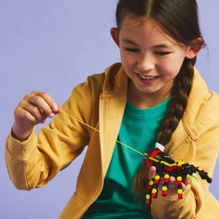 Конструктор LEGO Creator Дикі тварини: дивовижний павук 153 деталі (31159)