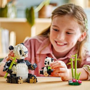Конструктор LEGO Creator Дикі тварини: пандові 626 деталей (31165)