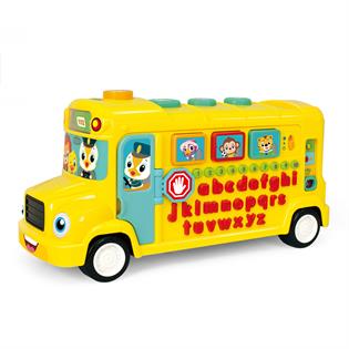 Музыкальная развивающая игрушка Hola Toys Школьный автобус (3126)