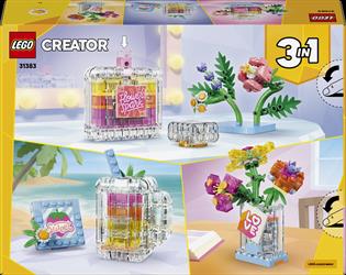 Конструктор LEGO® Creator 3 в 1 Флакон для духов с цветочным декором, 286 деталей (31383)