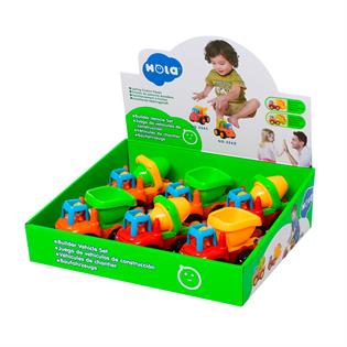 Набор игрушечных машинок Hola Toys Самосвал и бетономешалка, 6 шт. (326CD-6)