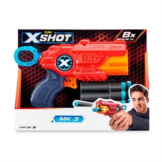 Скорострельный бластер X-Shot Red Excel Mk 3 с 6 патронами (36118R)