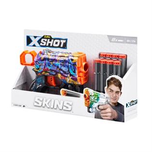 Скорострельный бластер X-Shot Skins Menace Spray Tag 8 патронов (36515D)