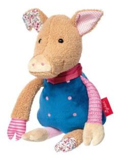 М'яка іграшка Sigikid Patchwork Sweety Свинка 31 см (38708SK)
