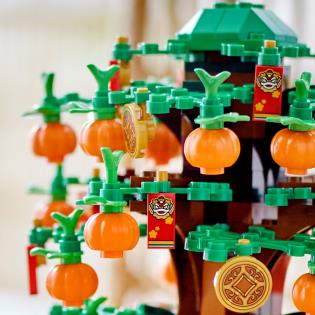 Конструктор LEGO Грошове дерево 336 деталей (40648)