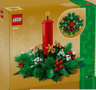 Конструктор LEGO Seasons and Occasion Декор для різдвяного столу (40743)