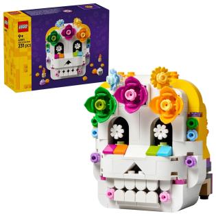 Конструктор LEGO® Вівтар мертвих Dia De Los Muertos Декор із черепом (40811)