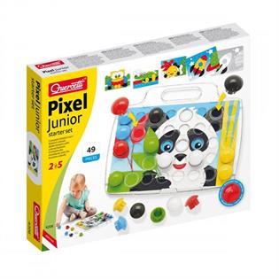 Дитяча мозаїка Quercetti Pixel Junior з дошкою 40 елементів (4206-Q)