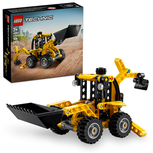 Конструктор LEGO Technic Екскаватор-навантажувач 104 деталі (42197)