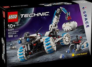 Конструктор LEGO Technic Місяцехід Lunar Outpost Космічний корабель 1082 деталі (42211)