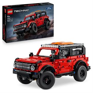 Конструктор LEGO Technic Позашляховик Ford Bronco SUV 943 деталі (42213)