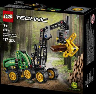 Конструктор LEGO Technic Колесный комбайн John Deere 1470H 117 Деталей (42218)