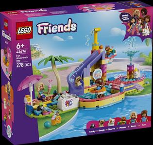 Конструктор LEGO® Friends Веселий день в аквапарку Набір конструктора, 278 деталі (42676)