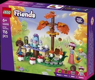 Конструктор LEGO® Friends Чаепитие в лесу Набор, 116 деталей (42690)