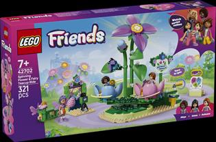 Конструктор LEGO® Friends Карусель із квітами й чашками та казкова фотобудка Іграшка, 321 деталь (42702)