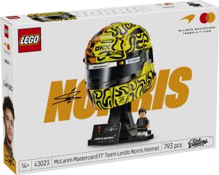 Конструктор LEGO® Editions Шлем Ландо Норриса з команди McLaren, 793 деталі (43023)