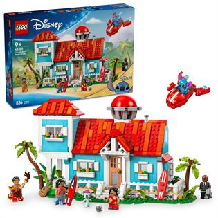 Конструктор LEGO Disney Пляжный дом Лило и Стич 834 детали (43268)