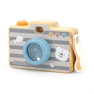 Деревянная игрушка Viga Toys PolarB Фотоаппарат с калейдоскопом (44034)