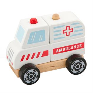 Деревянная пирамидка Viga Toys Viga Toys Машина скорой помощи (50204)