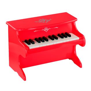 Музыкальная игрушка Viga Toys Первое пианино, красный (50947)