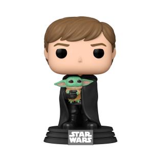 Фігурка Funko Pop! Мандалорець Люк Скайвокер і Малюк 10 см (58290)
