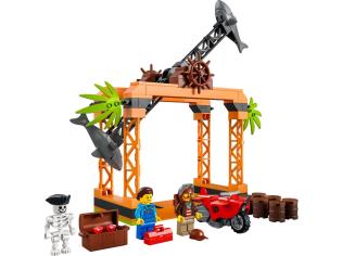 Конструктор LEGO City Stuntz Каскадерське завдання Напад Акули 122 деталі (60342)